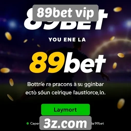 Bônus e promoções disponíveis no 89bet vip