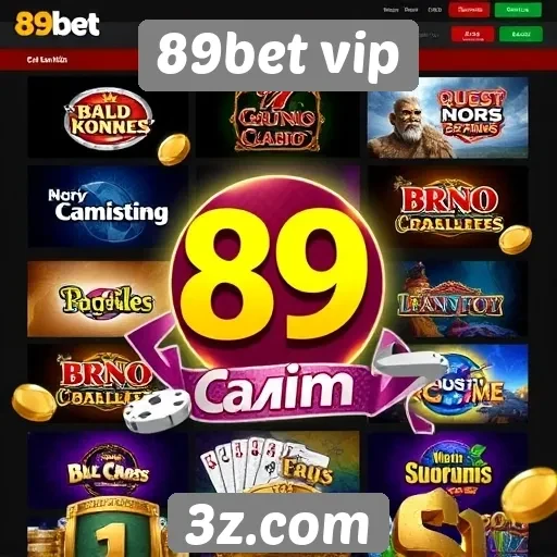 Exploração dos jogos de cassino disponíveis no 89bet vip